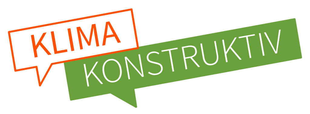 Schriftzug Klima Konstruktiv